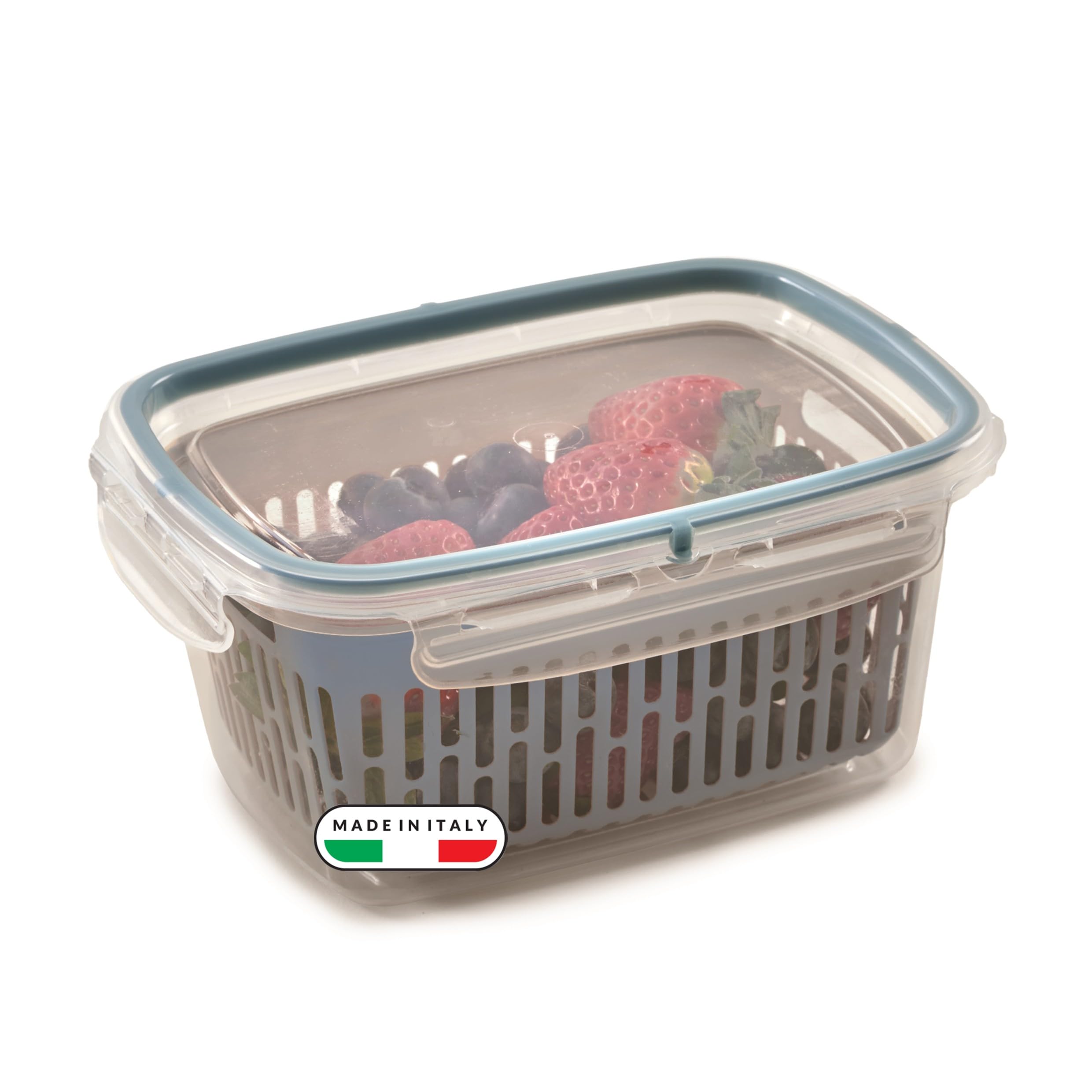 snips-veggie-snipslock-contenitore-alimenti-rettangolare-1-2-l-con-cestello-fora image 7
