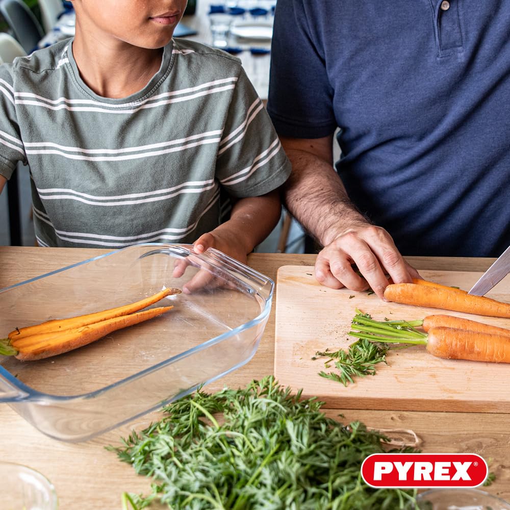pyrex-set-3-teglie-rettangolari-in-vetro-borosilicato-2l-3-1l-e-4l-dal-freezer-a image 7