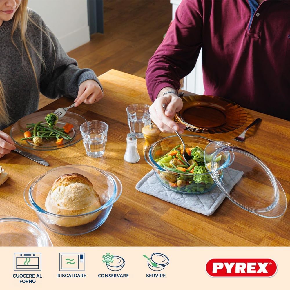 pyrex-casseruola-in-vetro-borosilicato-set-di-2-da-1-6-l-e-2-3-l-con-coperchio-p image 2