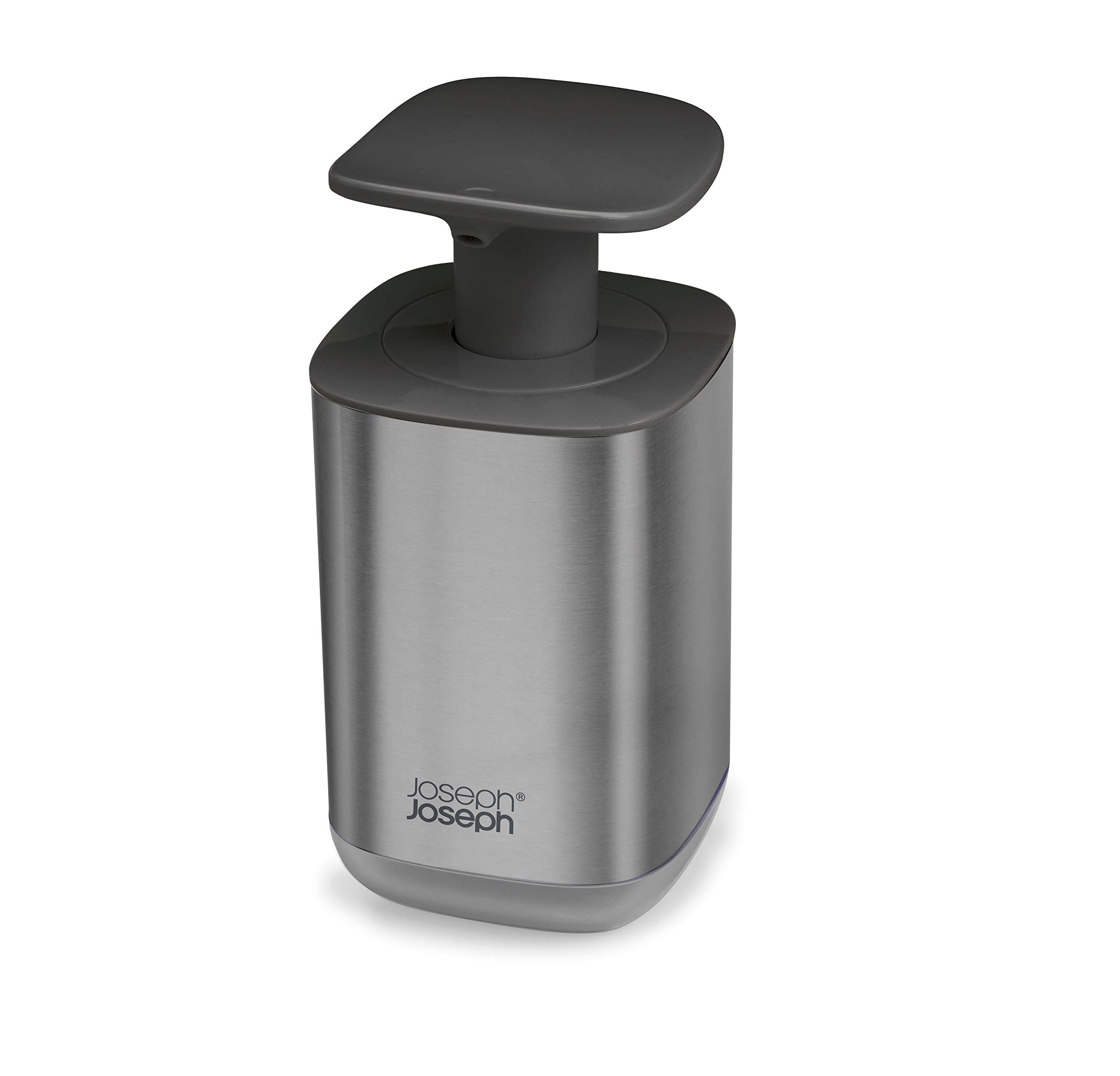 joseph-joseph-easy-push-dispenser-di-sapone-igienico-con-pompa-larga-acciaio-ino image 1