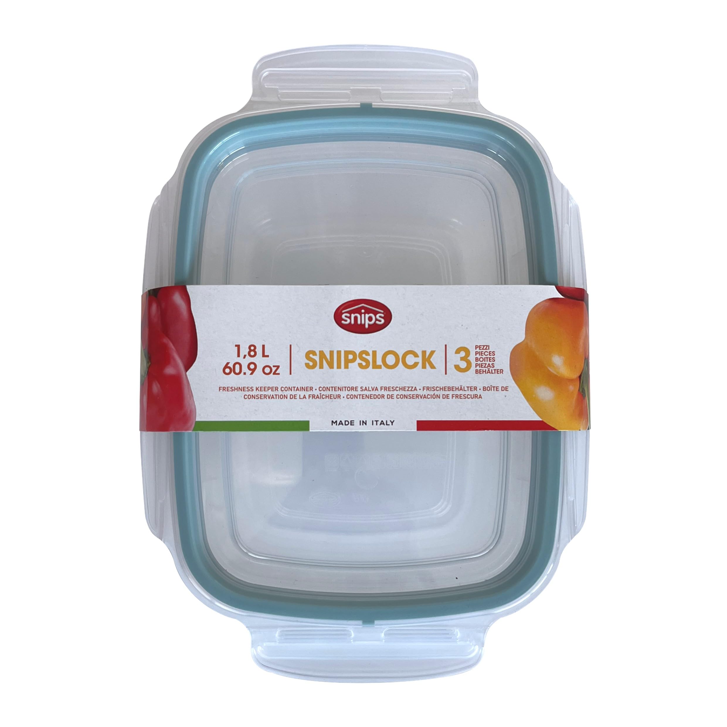 snips-set-3-contenitori-alimenti-1-8l-trasparenti-con-coperchio-salva-freschezza image 8