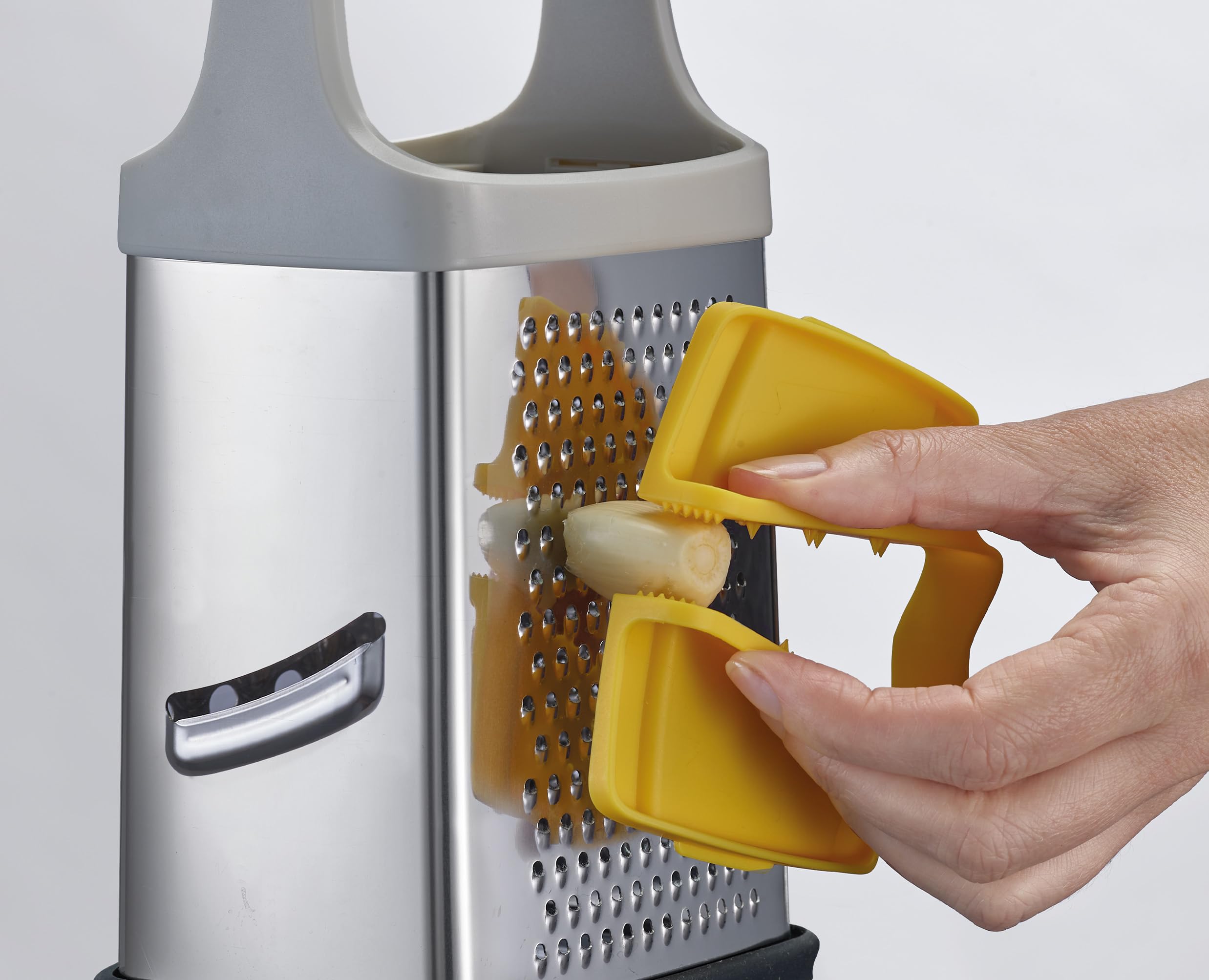 joseph-joseph-multi-grip-grattugia-mandolina-4-lati-in-acciaio-inox-con-contenit image 4