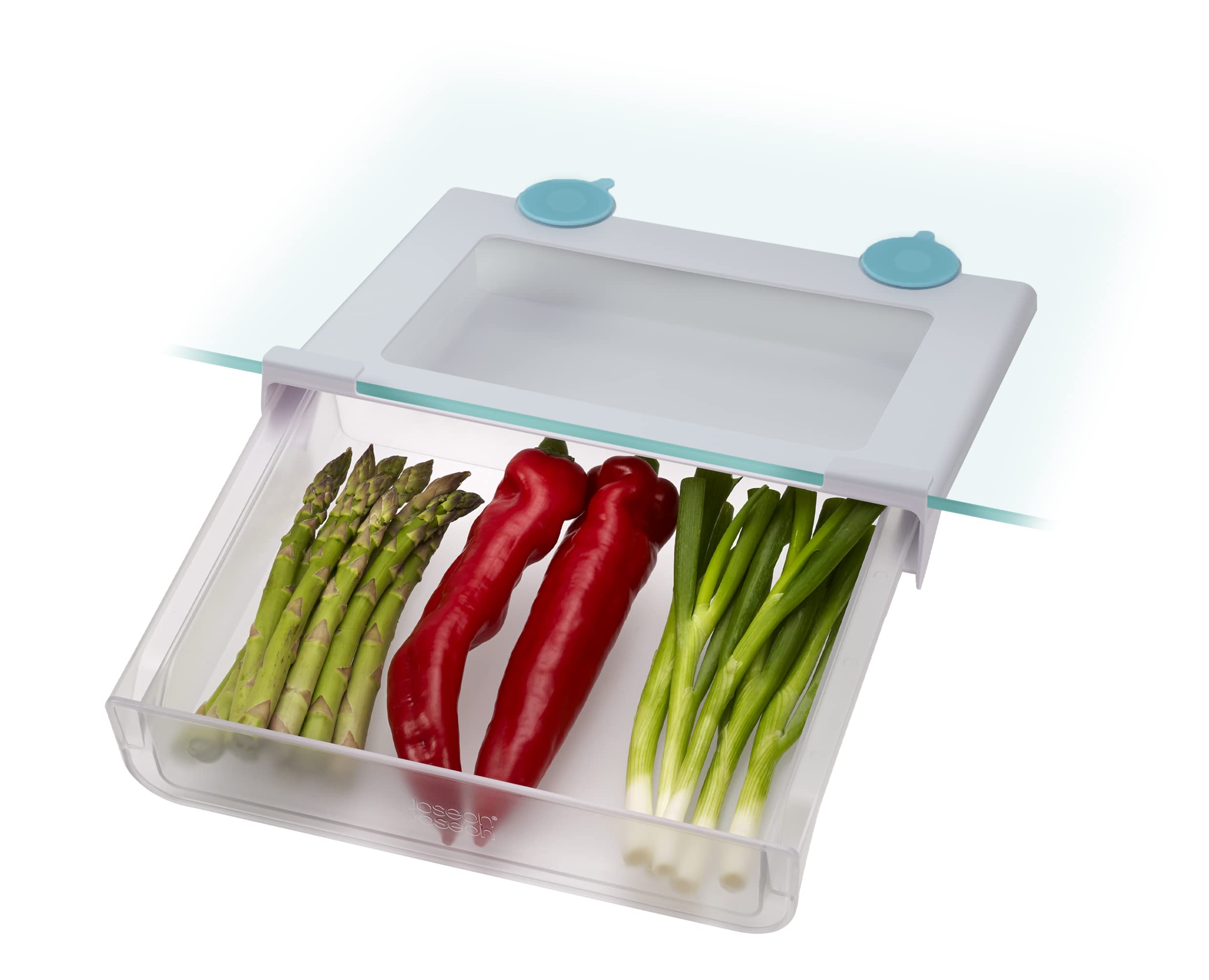 joseph-joseph-fridgestore-organizer-per-cassetti-da-frigo-sotto-ripiano-con-fiss image 2