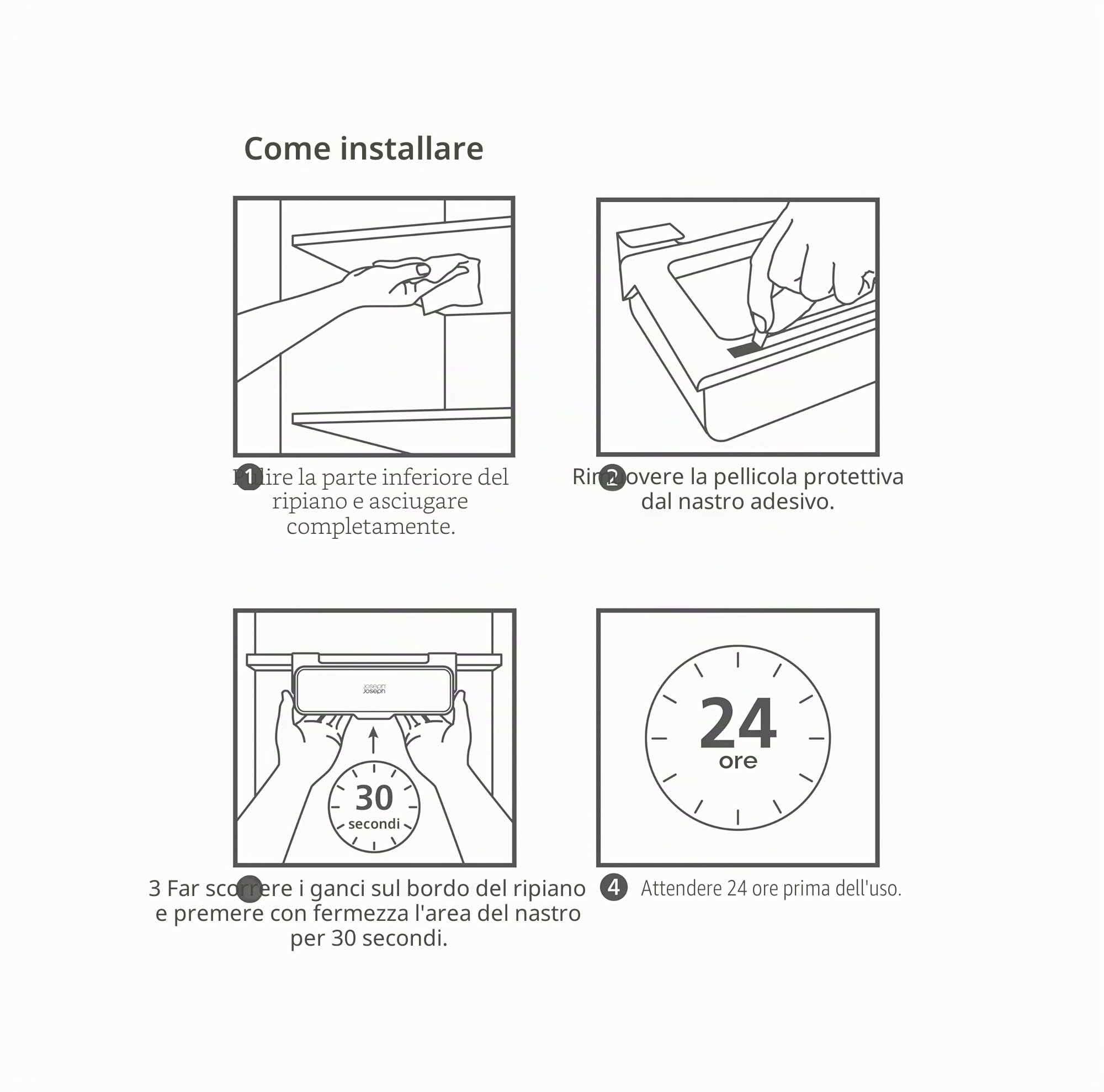 joseph-joseph-cupboardstore-cassetto-sottopensile-salvaspazio-montaggio-senza-at image 6