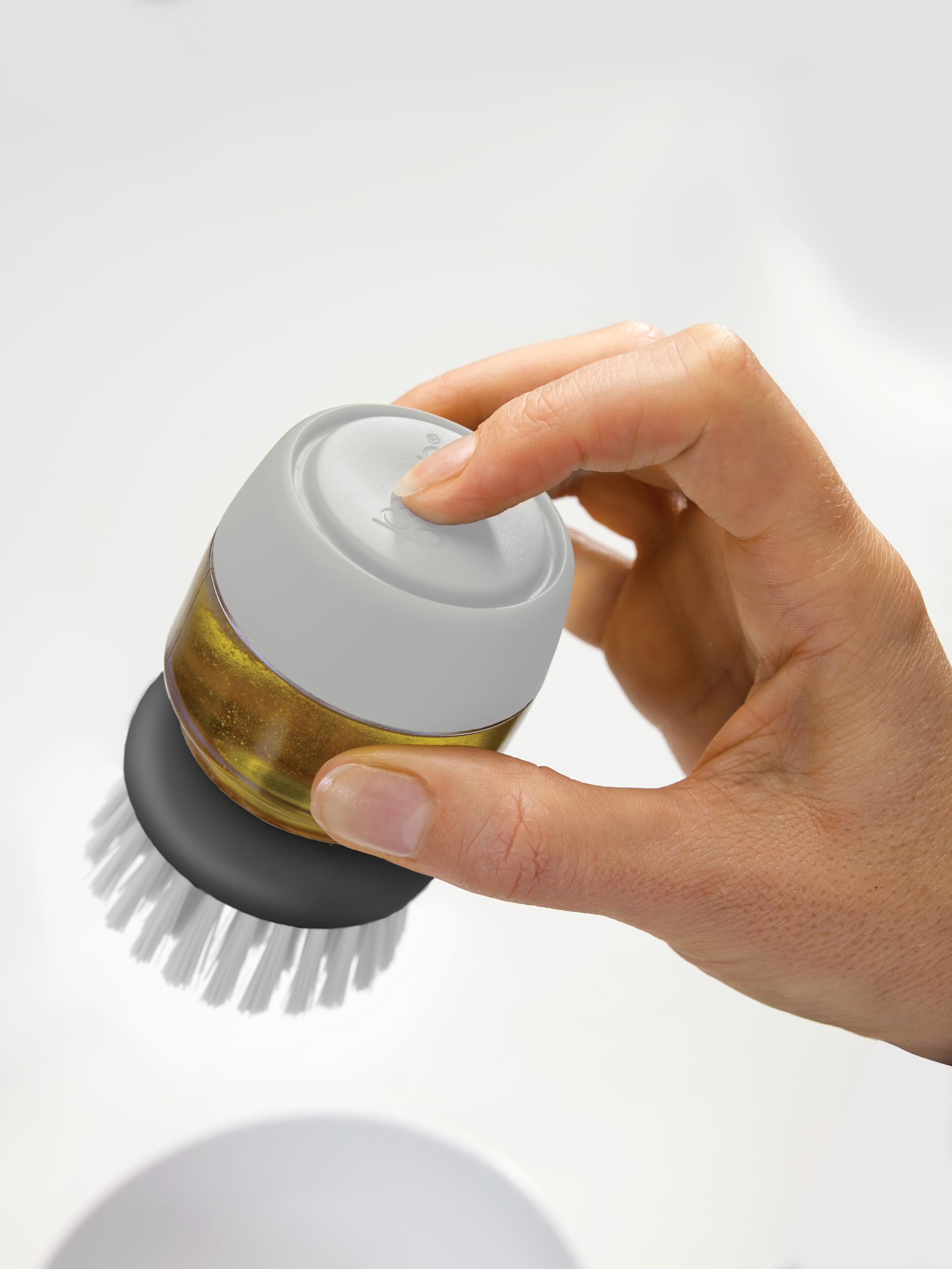 joseph-joseph-palm-scrub-spazzolino-da-cucina-con-dispenser-di-sapone-ricaricabi image 5