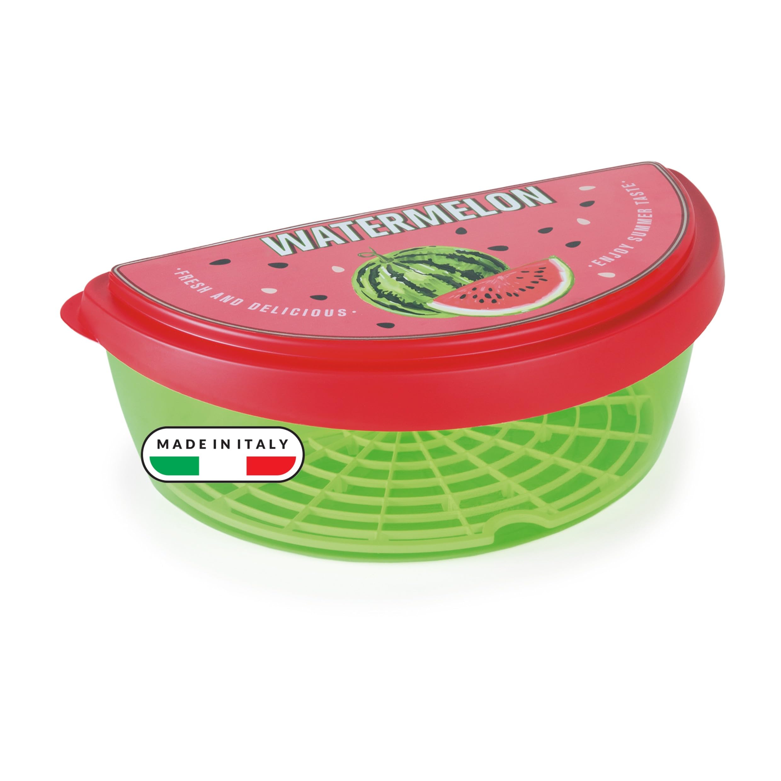 snips-salva-anguria-3-l-contenitore-frigo-per-fette-e-pezzi-di-anguria-con-grigl image 1