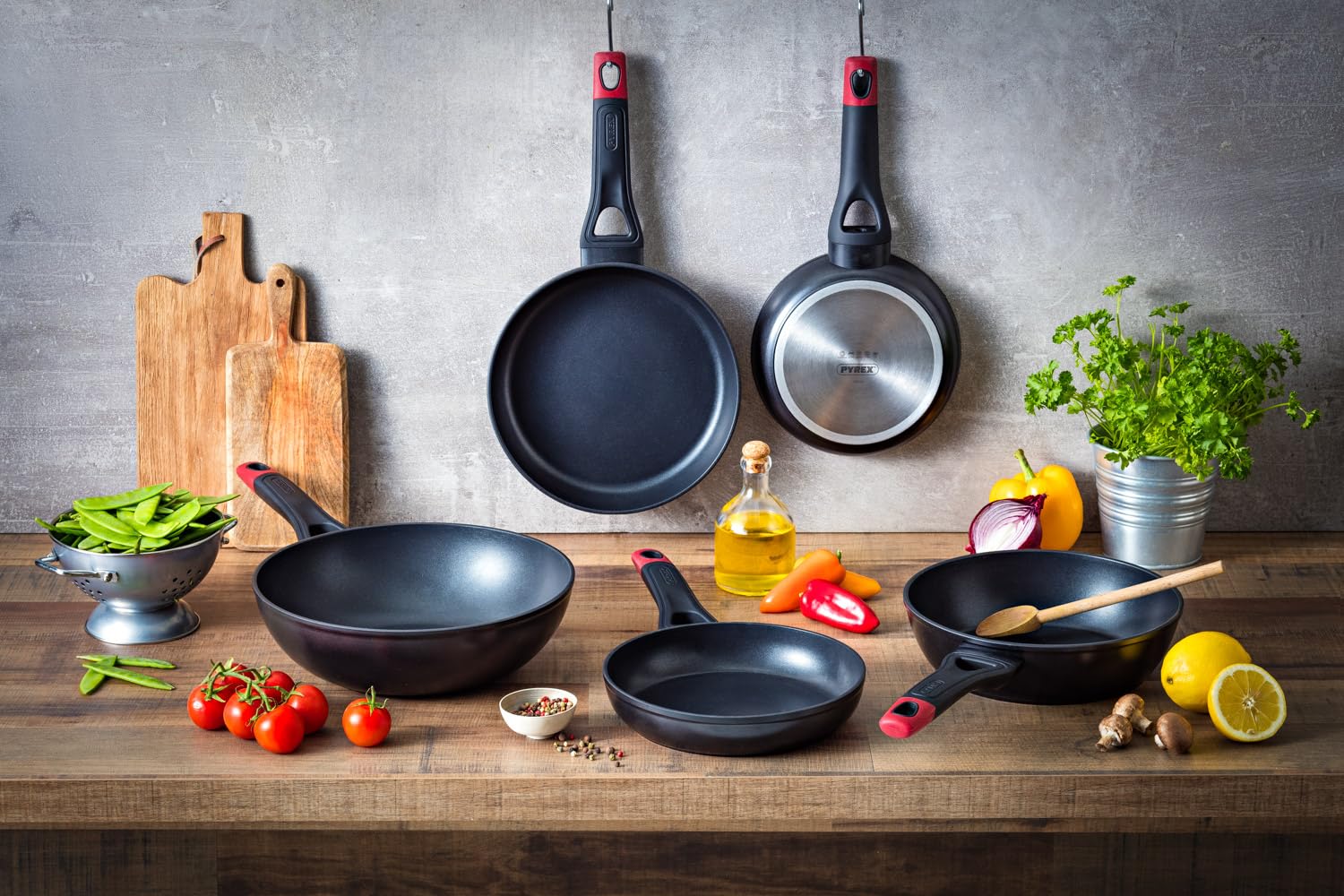 pyrex-optima-padella-30-cm-in-alluminio-antiaderente-senza-pfas-adatta-a-induzio image 6