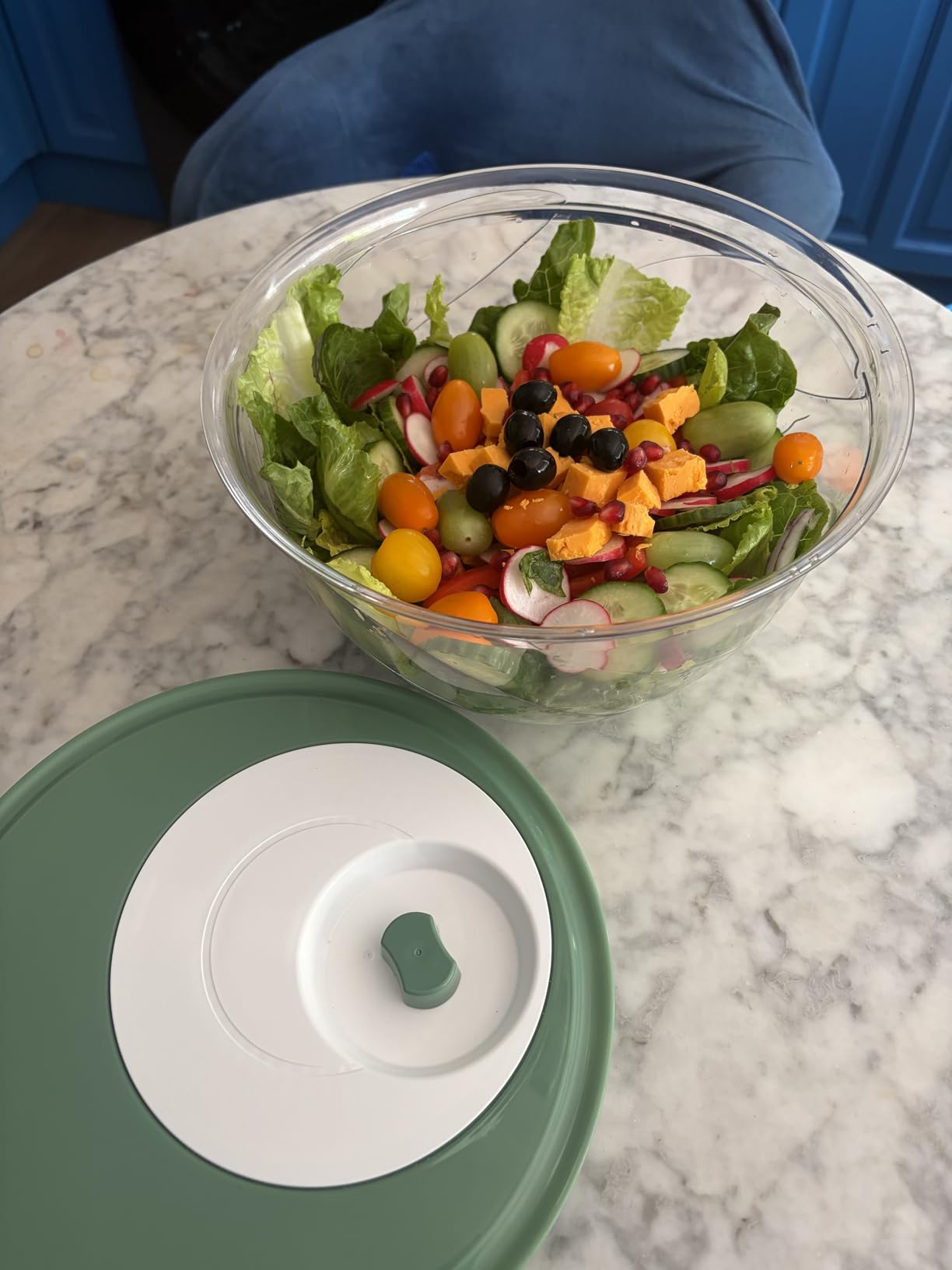 Insalata asciutta in un attimo