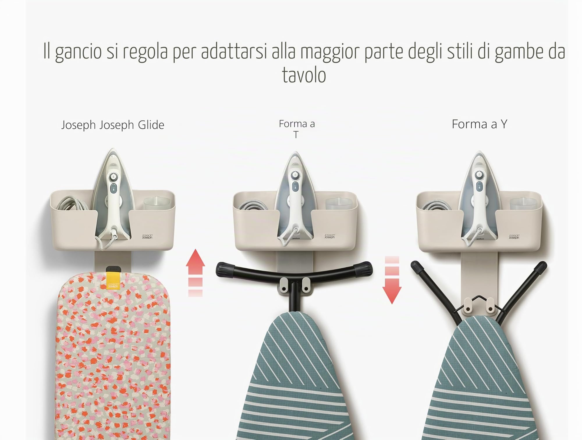 joseph-joseph-ironhub-supporto-a-parete-per-asse-da-stiro-con-portacrociere-e-ca image 4