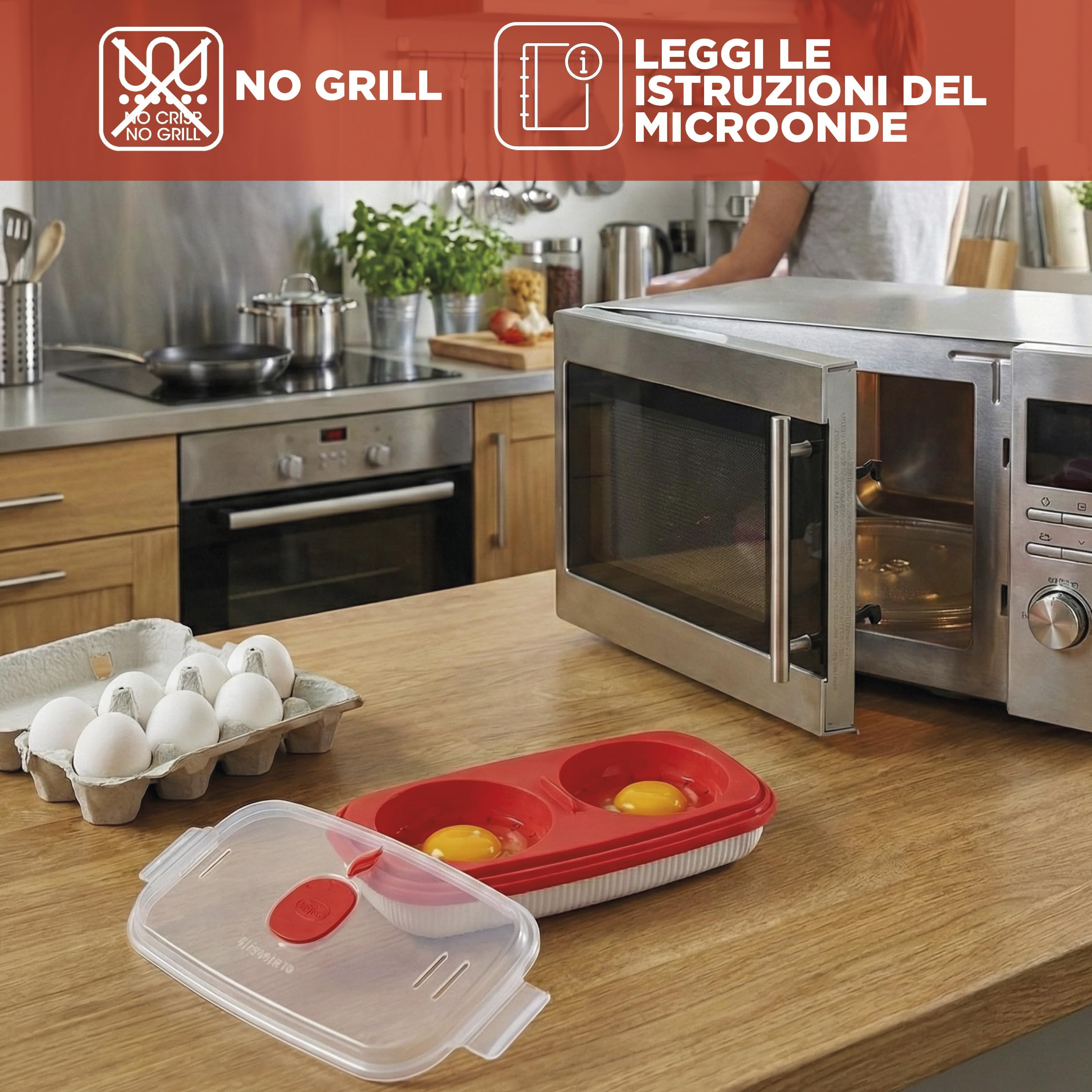 snips-cuoci-uova-frittata-omelette-per-microonde-0-75-l-bianco-contenitore-cottu image 7