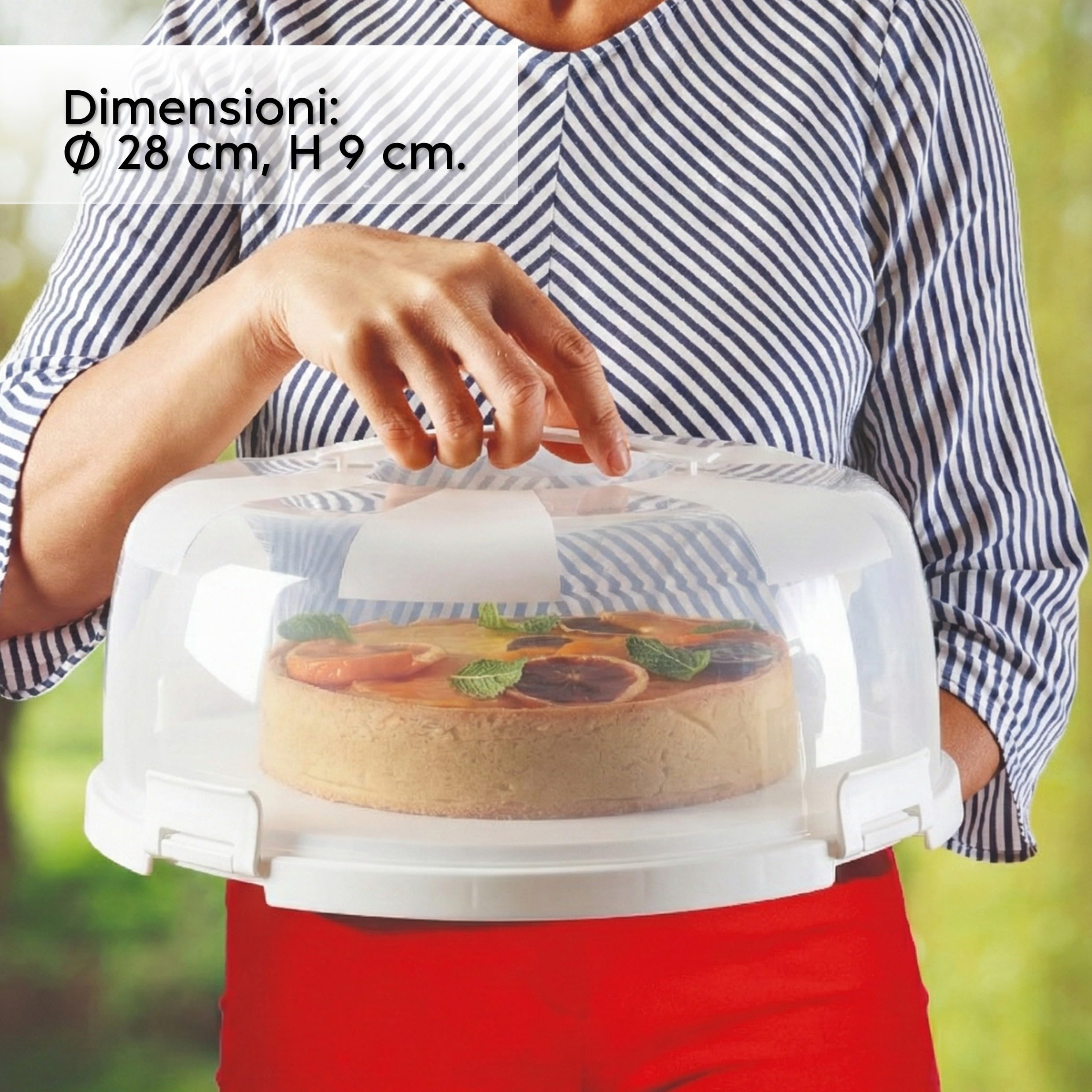 snips-porta-torta-d-lice-28-cm-con-coperchio-campana-4-chiusure-e-manico-ergonom image 6