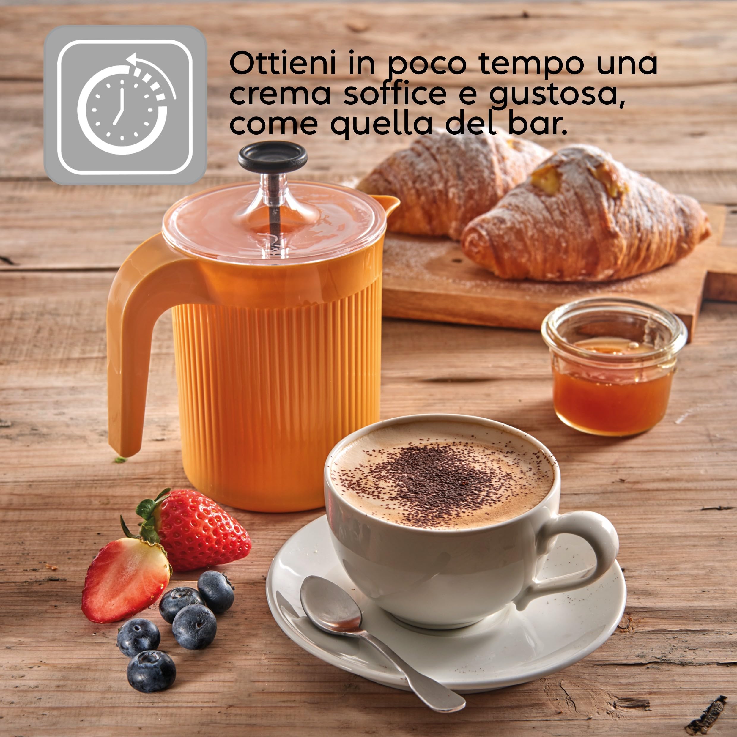 snips-cremix-montalatte-manuale-500-ml-cappuccinatore-con-brocca-per-microonde-f image 2