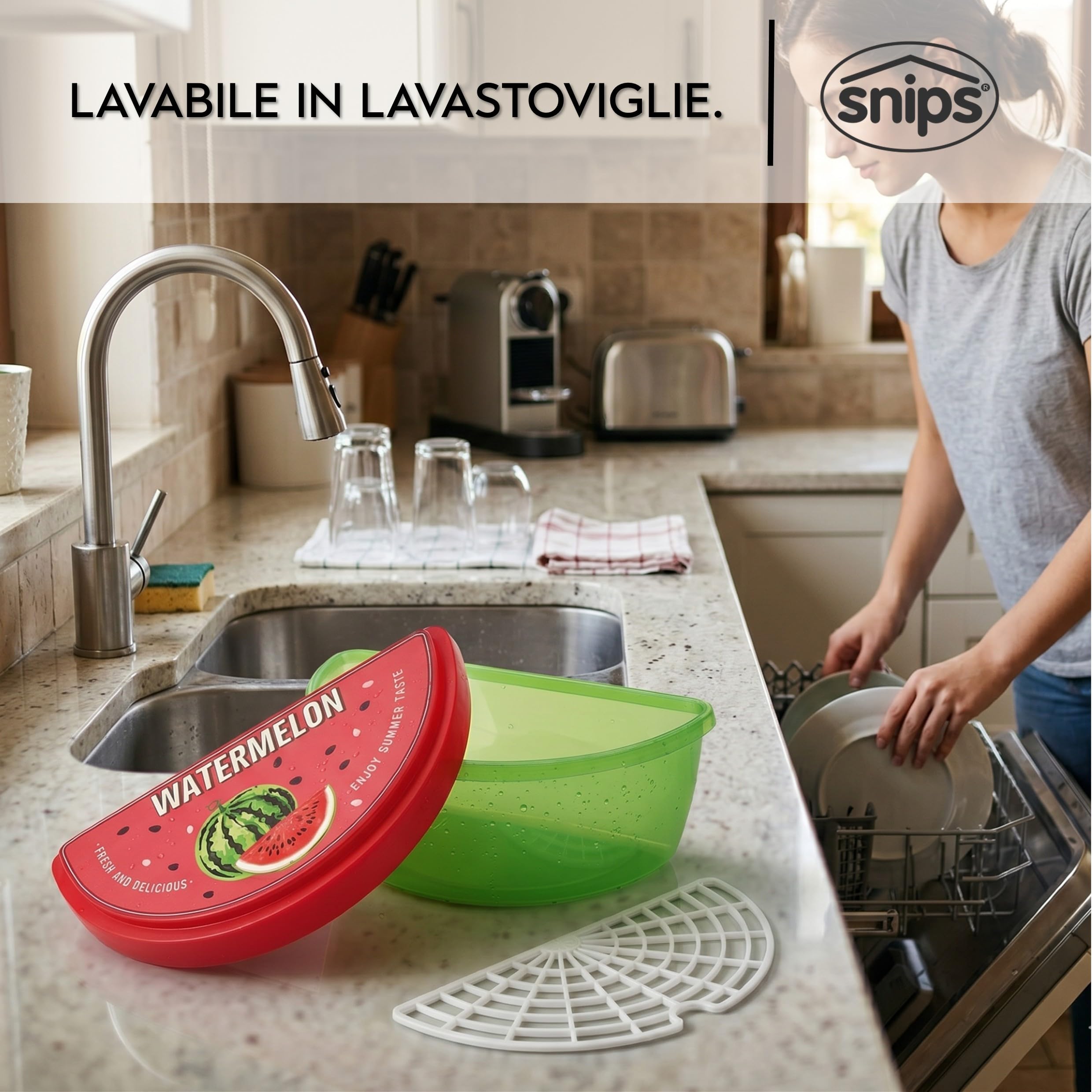 snips-salva-anguria-3-l-contenitore-frigo-per-fette-e-pezzi-di-anguria-con-grigl image 6
