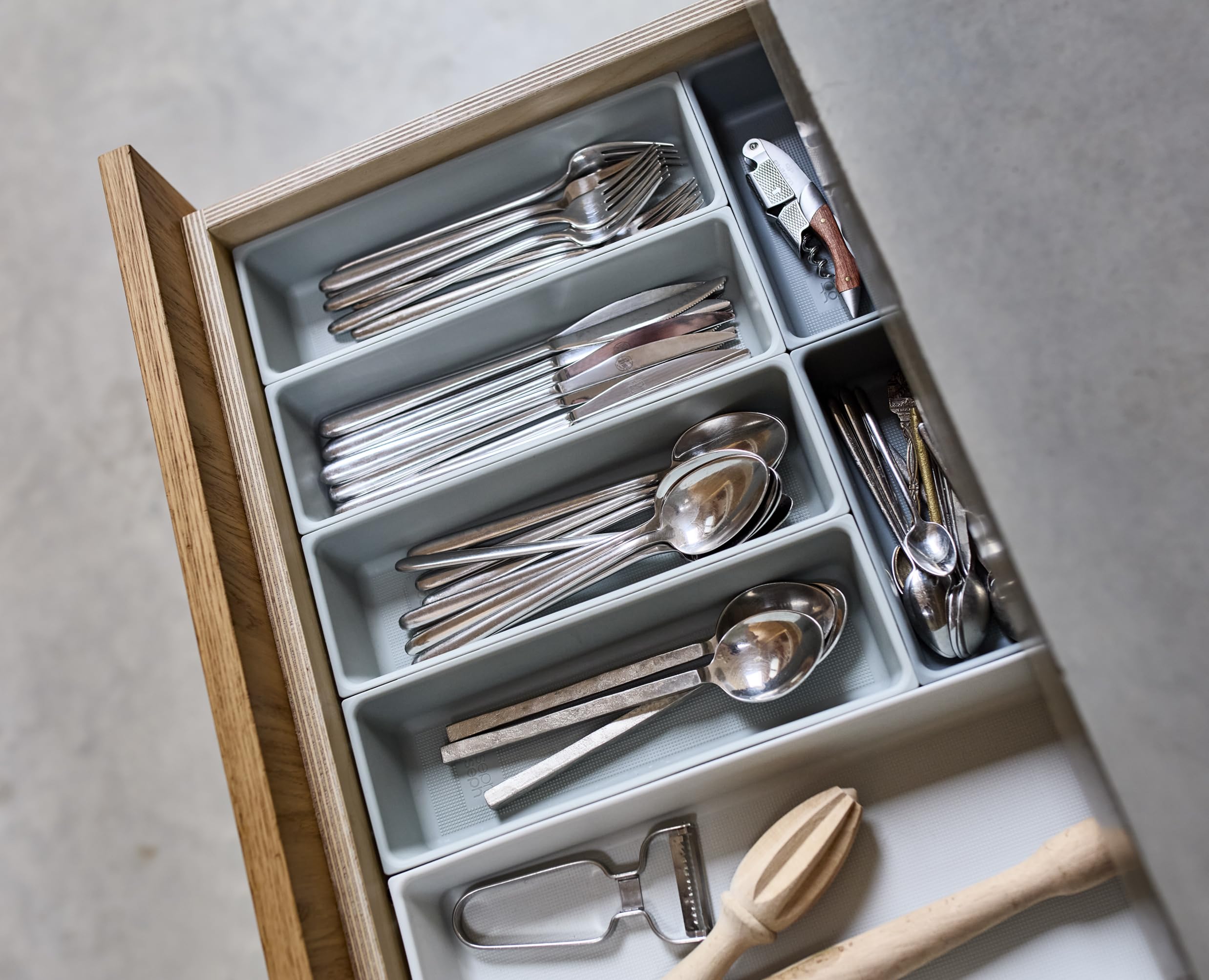 joseph-joseph-blox-set-di-10-organizer-per-cassetti-modularesi-per-posate-utensi image 7