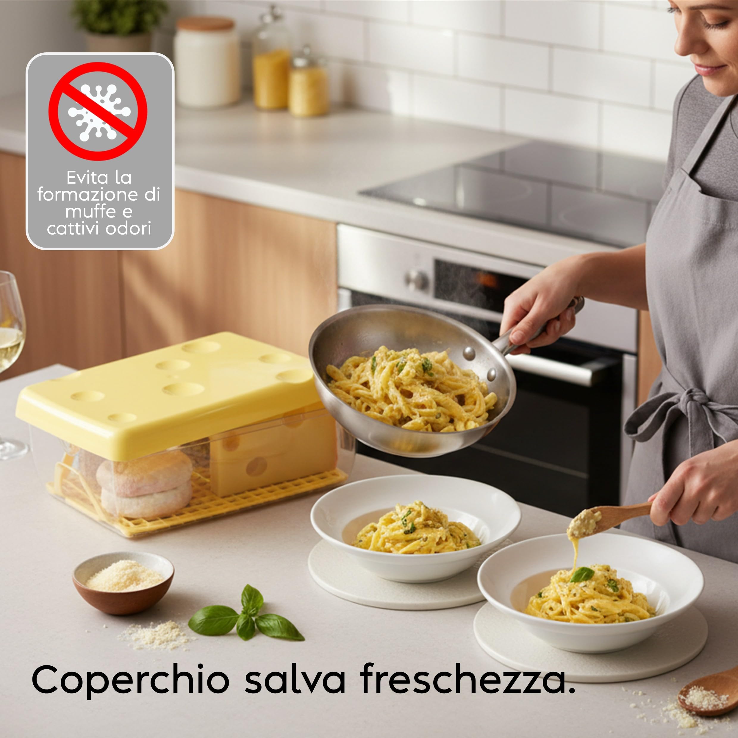 snips-salva-formaggio-3l-contenitore-frigo-antimuffa-con-griglia-rimovibile-26-x image 3