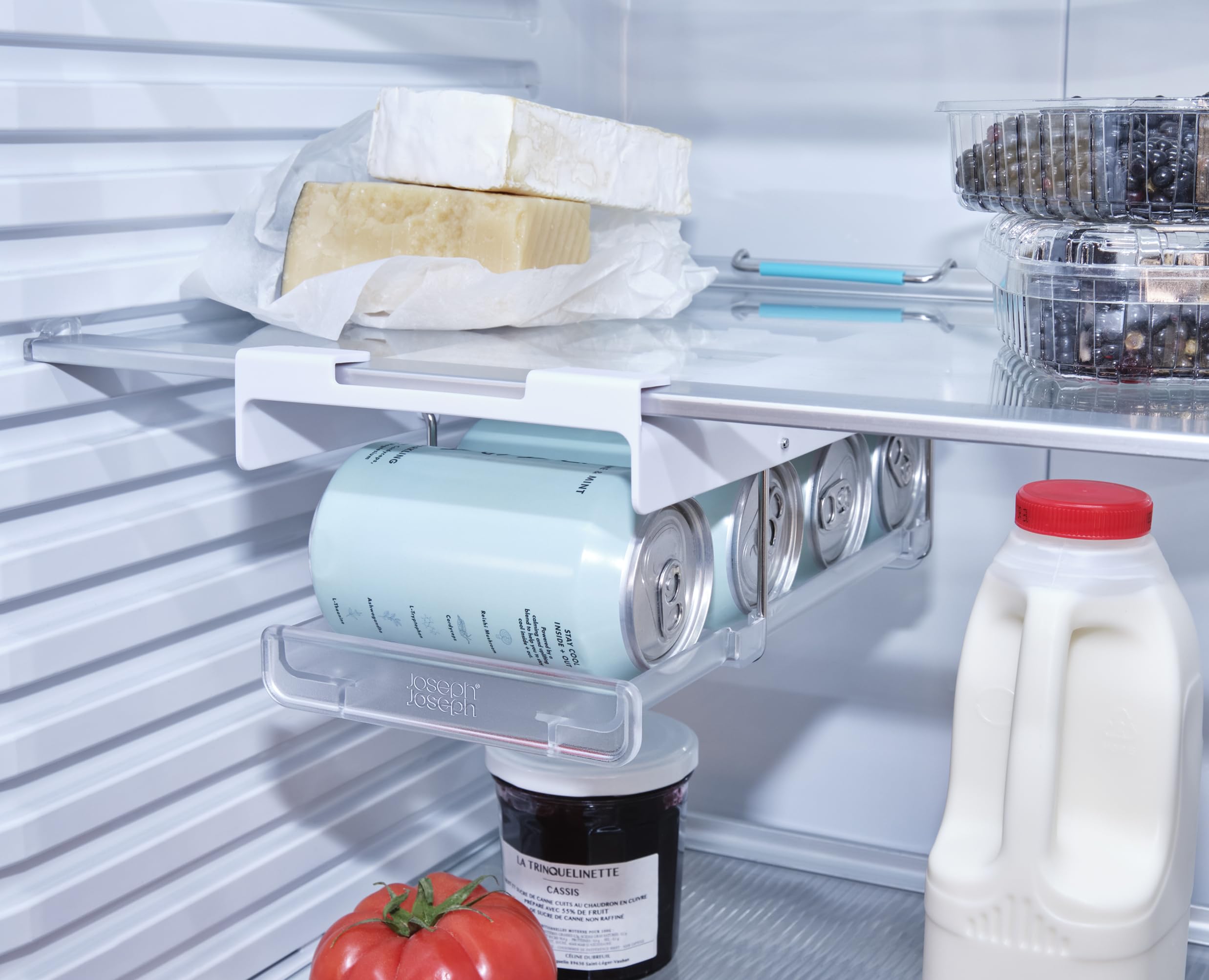 joseph-joseph-fridgestore-dispenser-porta-lattine-pieghevole-sottopensile-per-fr image 5