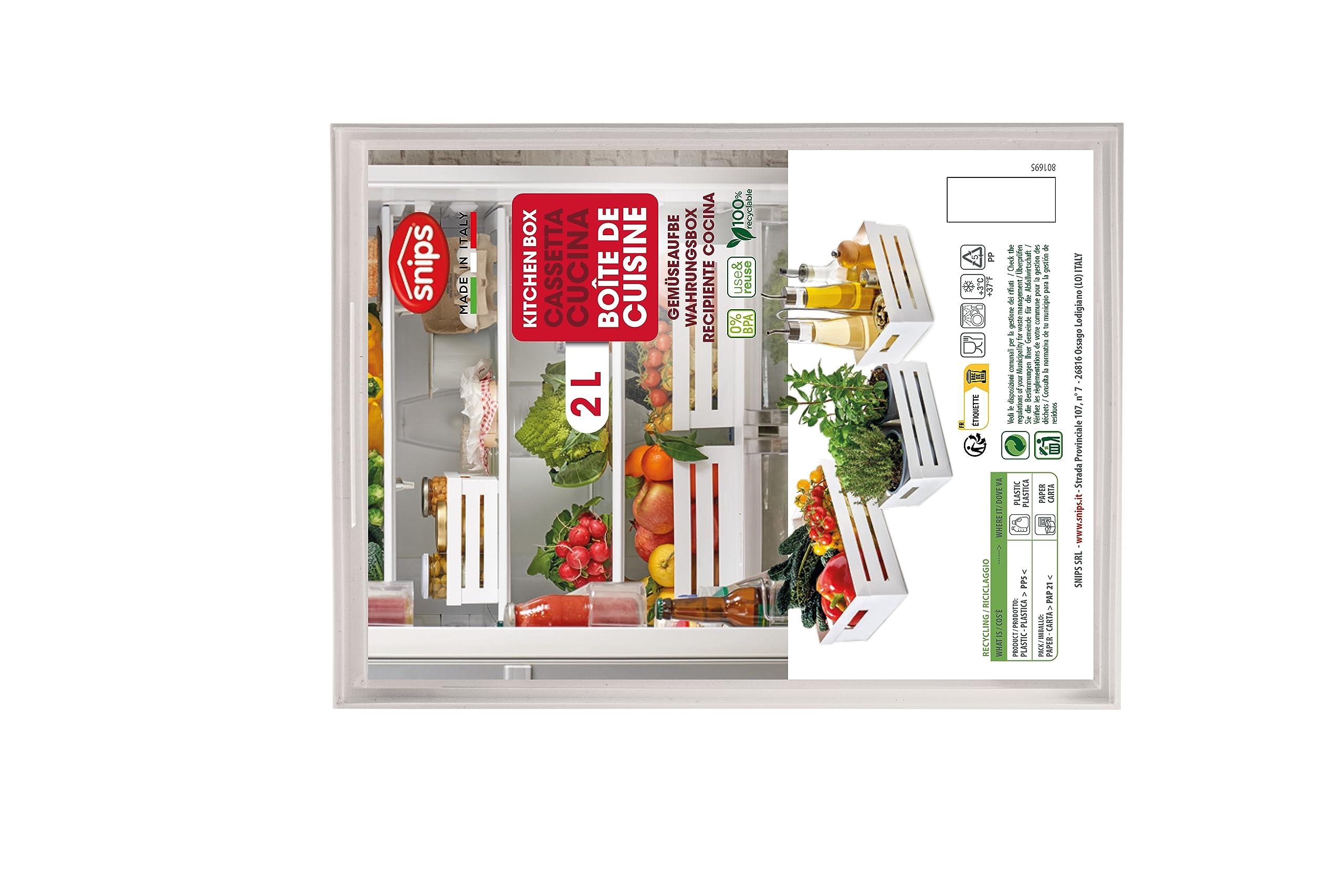 snips-cassetta-cucina-set-5-2-lt-organizer-dispensa-e-frigo-in-plastica-bianca-i image 7