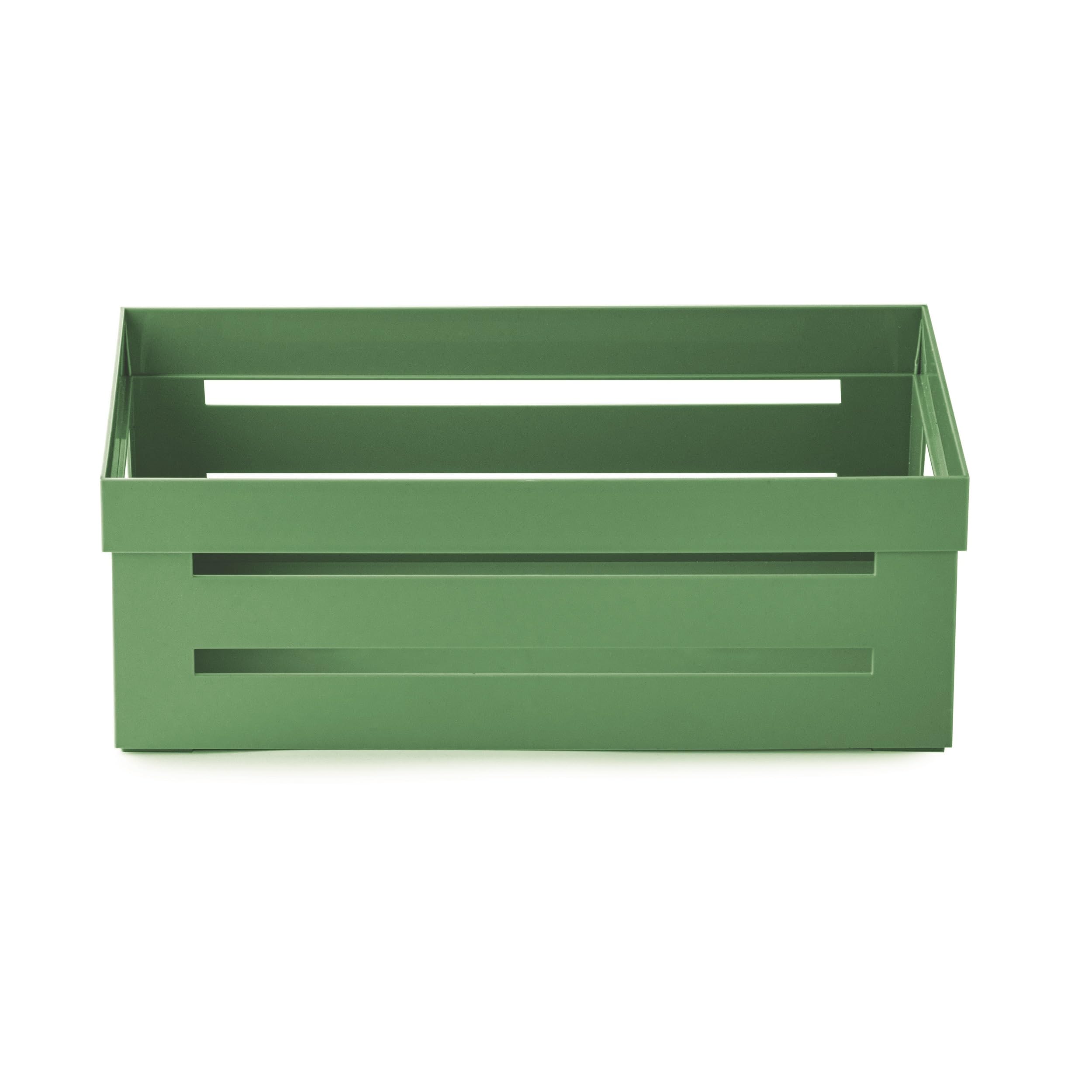 snips-cassetta-multiuso-organizer-5-lt-verde-29-5-x-19-5-x-10-cm-impilabile-made image 2
