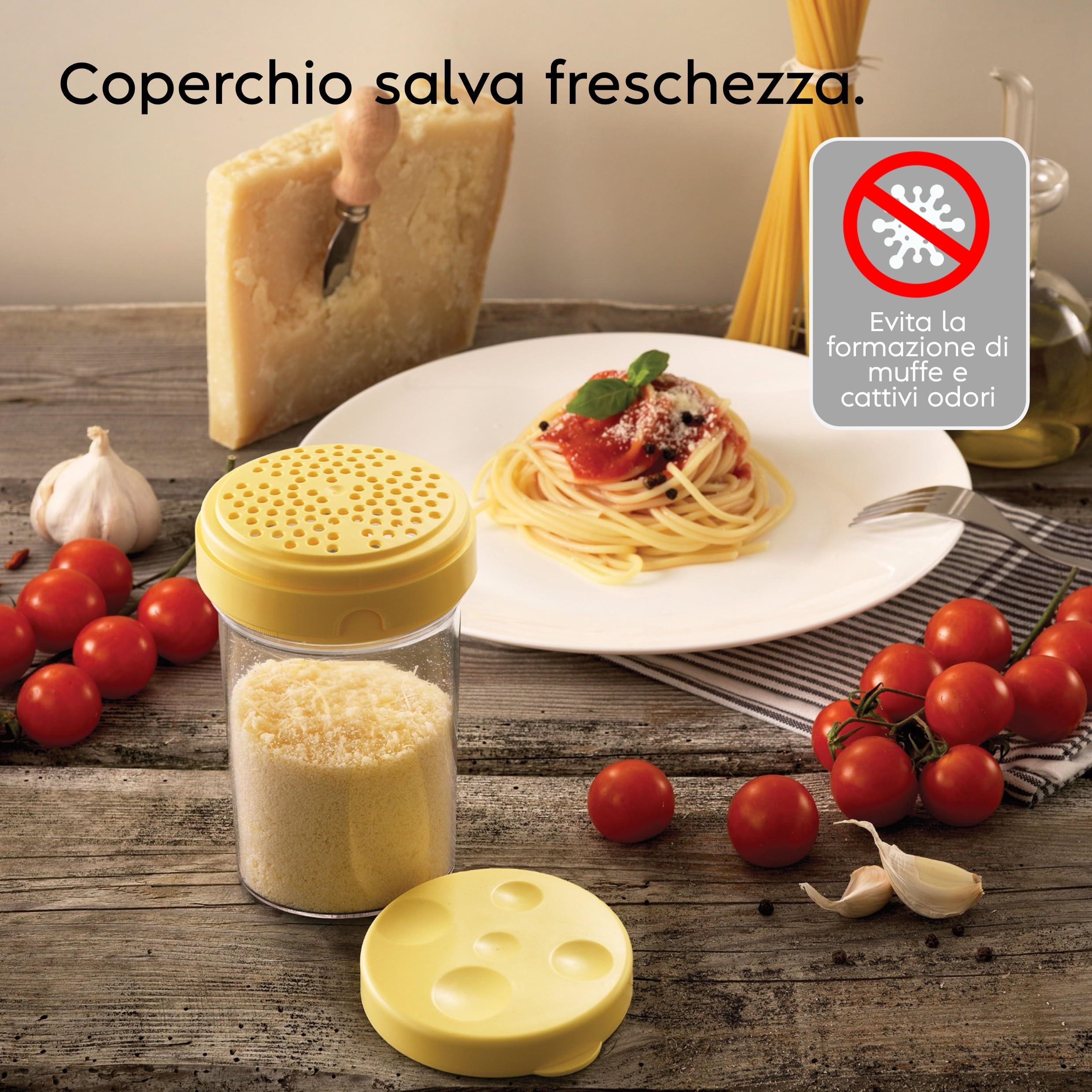 snips-spargi-formaggio-grattugiato-2in1-formaggiera-da-tavola-e-contenitore-da-f image 4