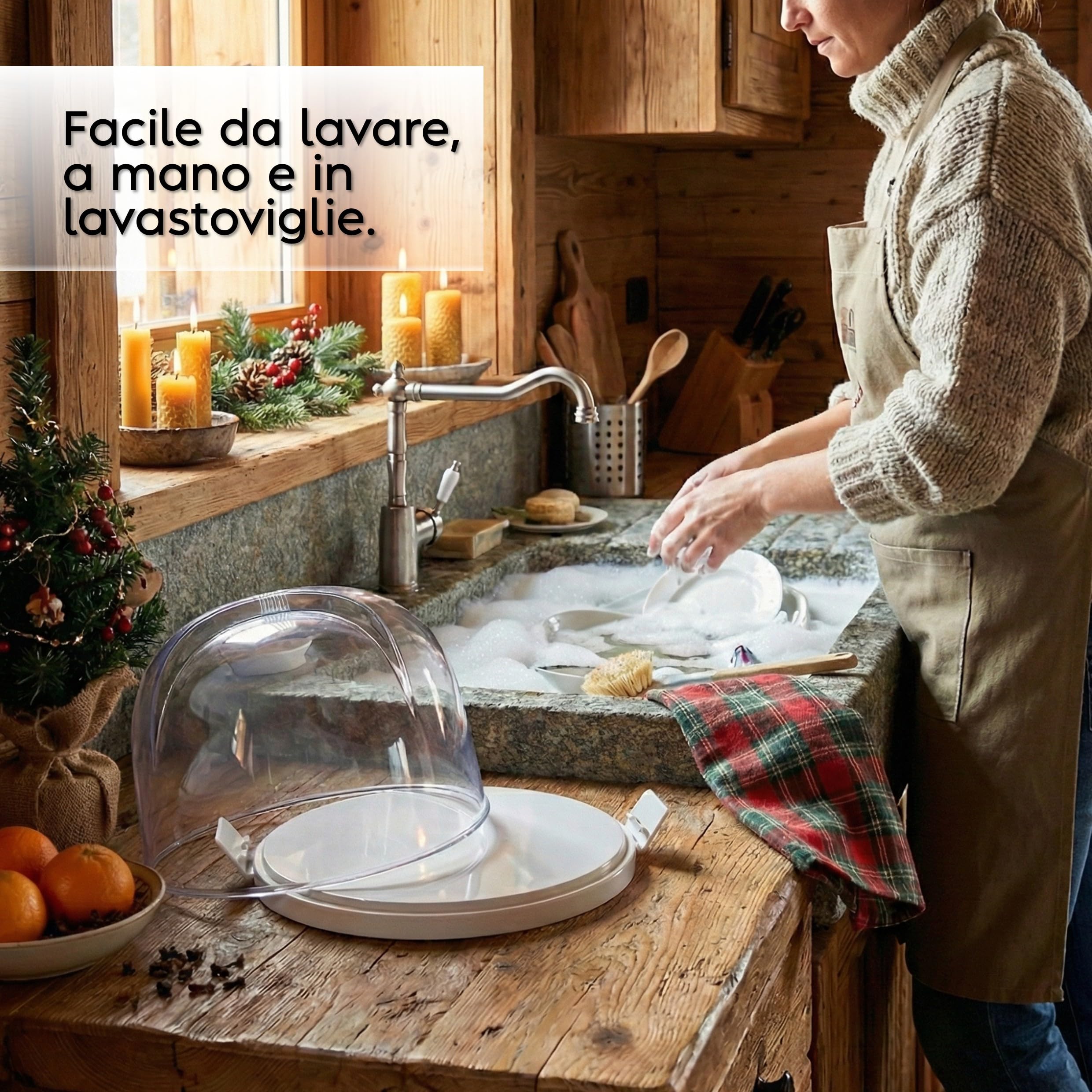 snips-porta-panettone-e-pandoro-contenitore-con-coperchio-campana-trasparente-e- image 5