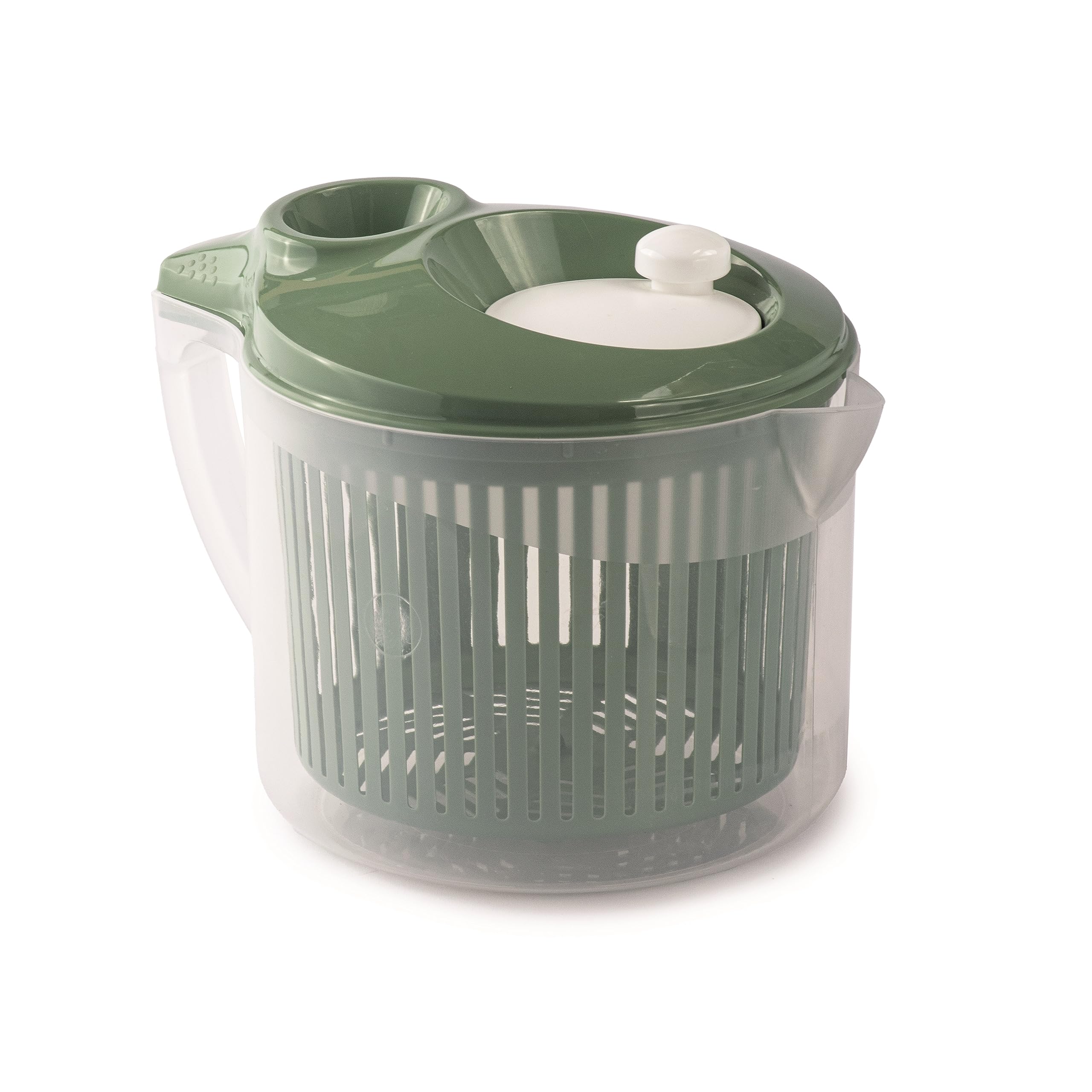 snips-90068-lava-asciuga-centrifuga-per-insalata-3-litri-con-scolo-dal-coperchio image 2